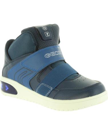 Botines de Niña y Niño GEOX J847QA 05411 J XLED C4002 NAVY