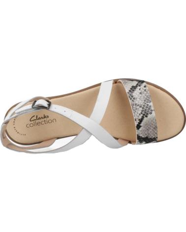 Sandálias de Mulher CLARKS BAY ROSIE BLANCO