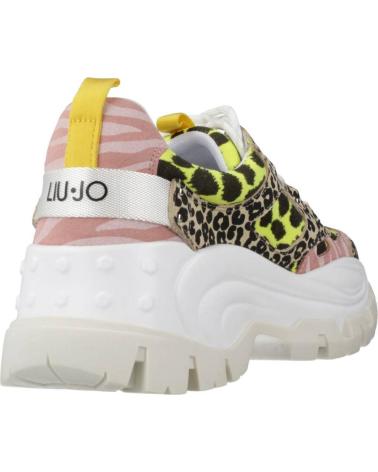 Zapatillas deporte pour Femme LIU JO WAVE 01 - SNEAKER BLAC ANIMAL PRINT