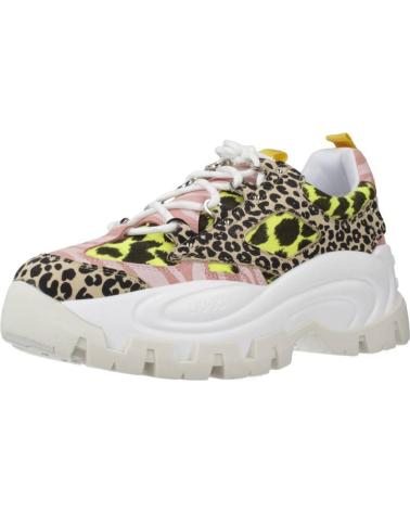 Zapatillas deporte pour Femme LIU JO WAVE 01 - SNEAKER BLAC ANIMAL PRINT