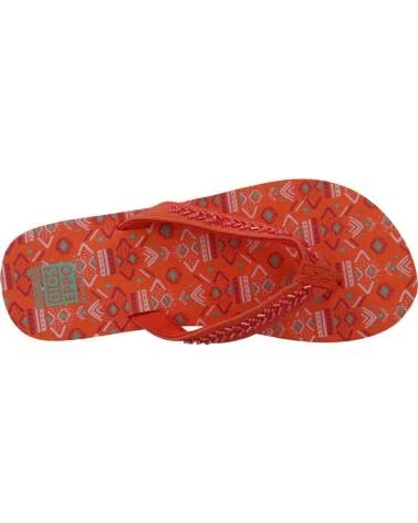 Chinelos de Menina GIOSEPPO 40021G NARANJA