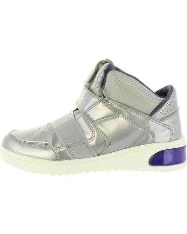 Botines de Niña GEOX J848DA 000NF J XLED C1284 SILVER-VIOLET
