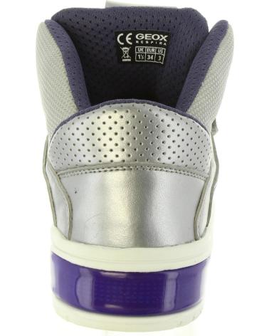 Botines de Niña GEOX J848DA 000NF J XLED C1284 SILVER-VIOLET