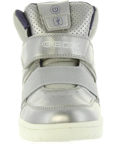 Botines de Niña GEOX J848DA 000NF J XLED C1284 SILVER-VIOLET