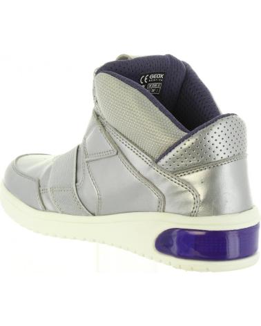 Botines de Niña GEOX J848DA 000NF J XLED C1284 SILVER-VIOLET