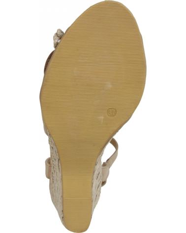 Zapatos de cuña de Mujer MTNG 53292 TAIGO ICE-CHOCOLATE