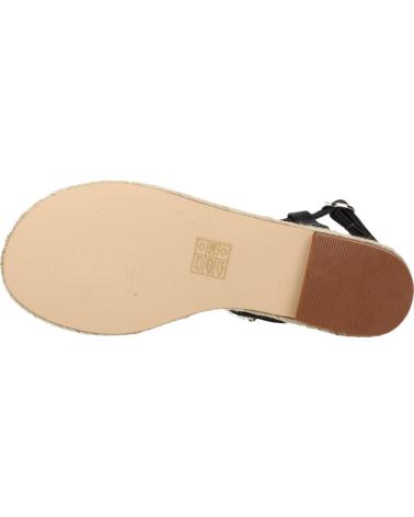 Sandalen für Damen YELLOW MYRNA NEGRO