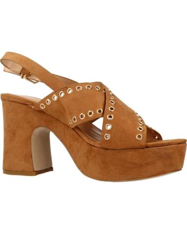 Sandales pour Femme YELLOW SWAN MARRON CLARO