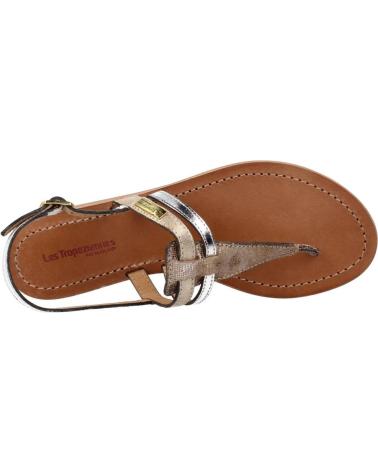 Sandalias de Niña LES TROPEZIENNES C12300BARAKA PLATA