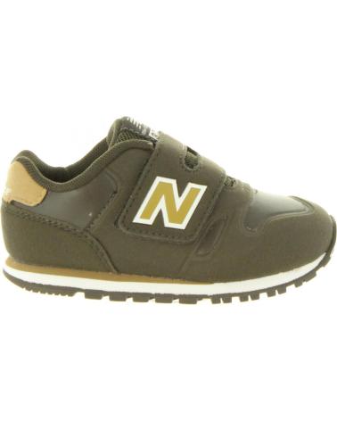 Scarpe sport per Bambina e Bambino NEW BALANCE KA373S3I VERDE-DORADO