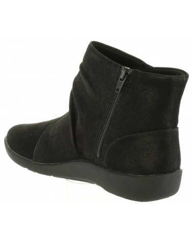 Botines de Mujer CLARKS 26137566 SILLIAN BLACK SYNTHETIC