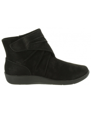 Botines de Mujer CLARKS 26137566 SILLIAN BLACK SYNTHETIC