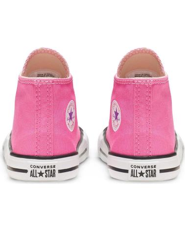 Scarpe sport per Bambina e Bambino CONVERSE ZAPATILLAS CHUCK TAYLOR ALL STAR PARA BEBE EN COLOR ROSA ROSA