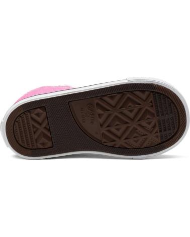 Scarpe sport per Bambina e Bambino CONVERSE ZAPATILLAS CHUCK TAYLOR ALL STAR PARA BEBE EN COLOR ROSA ROSA