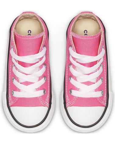 Scarpe sport per Bambina e Bambino CONVERSE ZAPATILLAS CHUCK TAYLOR ALL STAR PARA BEBE EN COLOR ROSA ROSA