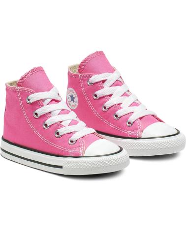 Scarpe sport per Bambina e Bambino CONVERSE ZAPATILLAS CHUCK TAYLOR ALL STAR PARA BEBE EN COLOR ROSA ROSA