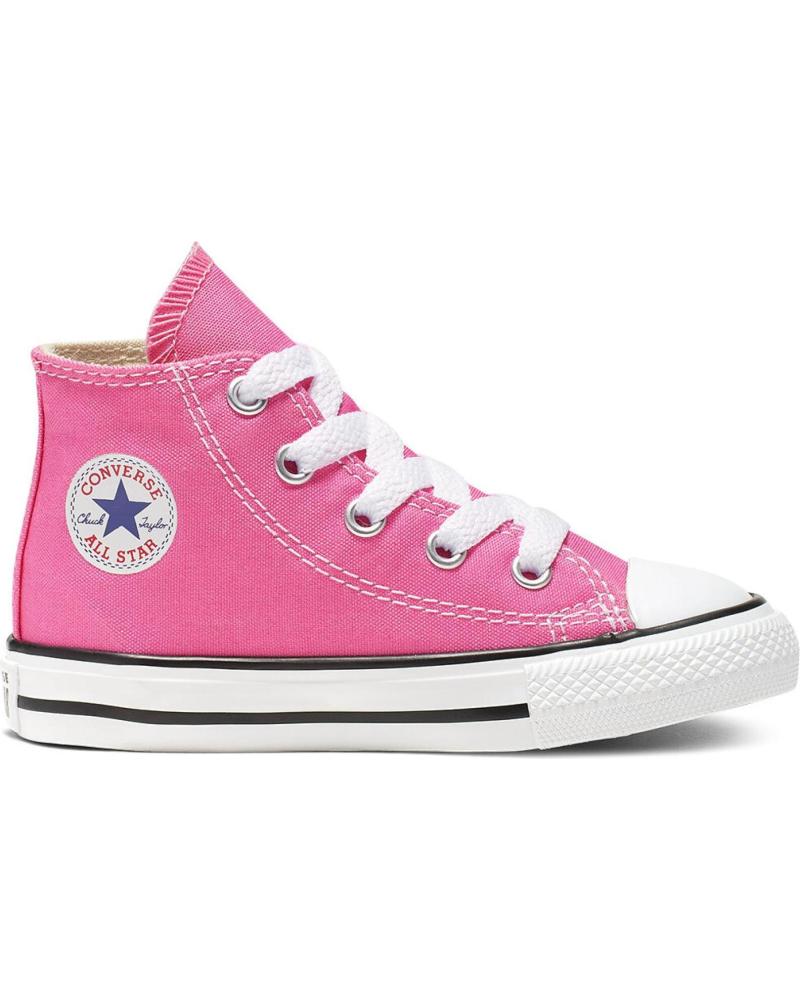 Scarpe sport per Bambina e Bambino CONVERSE ZAPATILLAS CHUCK TAYLOR ALL STAR PARA BEBE EN COLOR ROSA ROSA