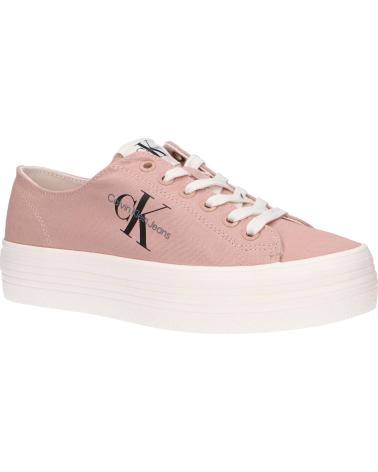 Zapatillas deporte de Mujer CALVIN KLEIN YW0YW01030 VULC FLATFORM 0J1 CAFE CREME