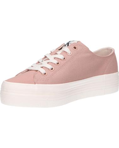 Zapatillas deporte de Mujer CALVIN KLEIN YW0YW01030 VULC FLATFORM 0J1 CAFE CREME