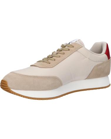 Zapatillas deporte de Hombre CALVIN KLEIN YM0YM00804 RETRO RUNNER 0F5 EGGSHELL-TRAVERTINE-MERLOT