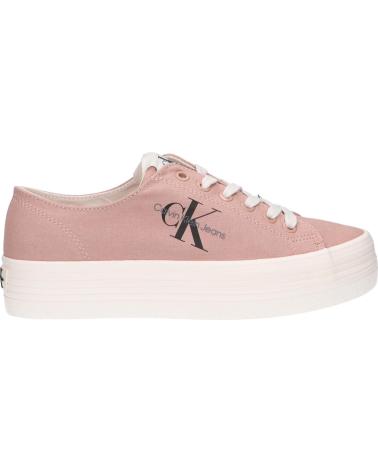 Zapatillas deporte de Mujer CALVIN KLEIN YW0YW01030 VULC FLATFORM 0J1 CAFE CREME