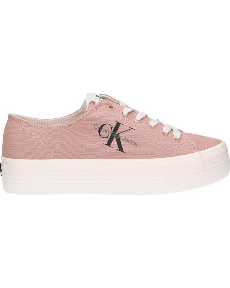 Zapatillas deporte de Mujer CALVIN KLEIN YW0YW01030 VULC FLATFORM 0J1 CAFE CREME