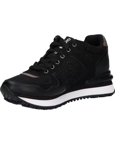 TÊNIS CASUAL FEMININO GIOSEPPO 67380 PRETO NEGRO