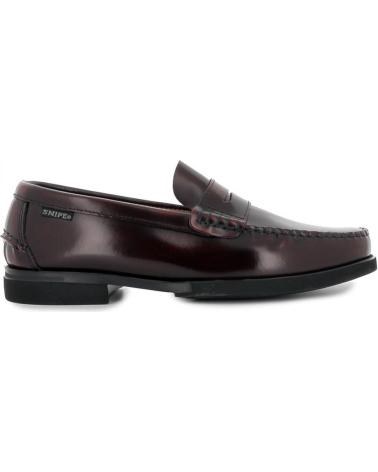Man shoes SNIPE CASTELLANOS 11023 BURDEOS ROJO