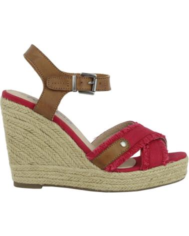 Zapatos de cuña für Damen REFRESH 61746 LONC ROJO LON C  ROJO