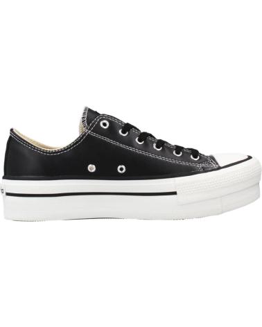 Zapatillas deporte de Mujer victoria DEPORTIVA TRIBU 1061106 DOBLE EFECTO PIEL NEGRO