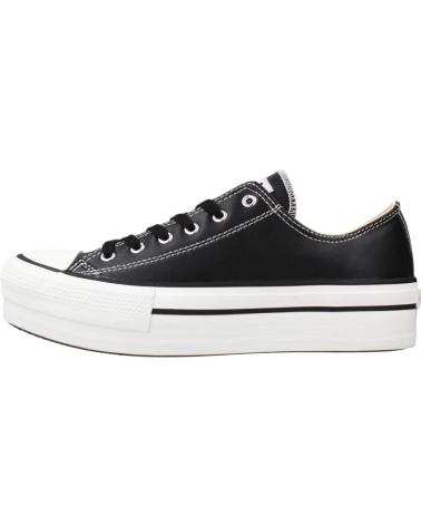 Zapatillas deporte de Mujer victoria DEPORTIVA TRIBU 1061106 DOBLE EFECTO PIEL NEGRO