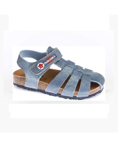 girl and boy Sandals PABLOSKY - SANDALIA CANGREJERA BIO VELCRO AZUL JEANS