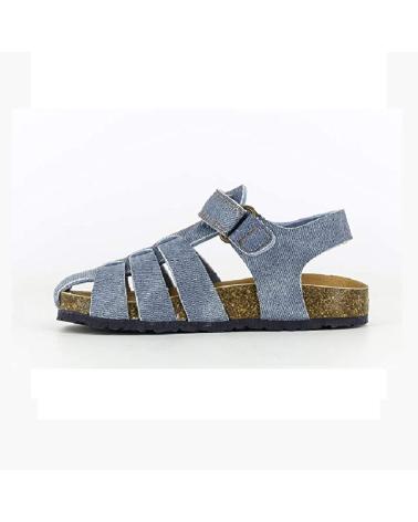 girl and boy Sandals PABLOSKY - SANDALIA CANGREJERA BIO VELCRO AZUL JEANS