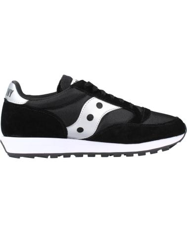 SAUCONY JAZZ 81 - TÊNIS PRETOS E PRATA S70539-2 NEGRO