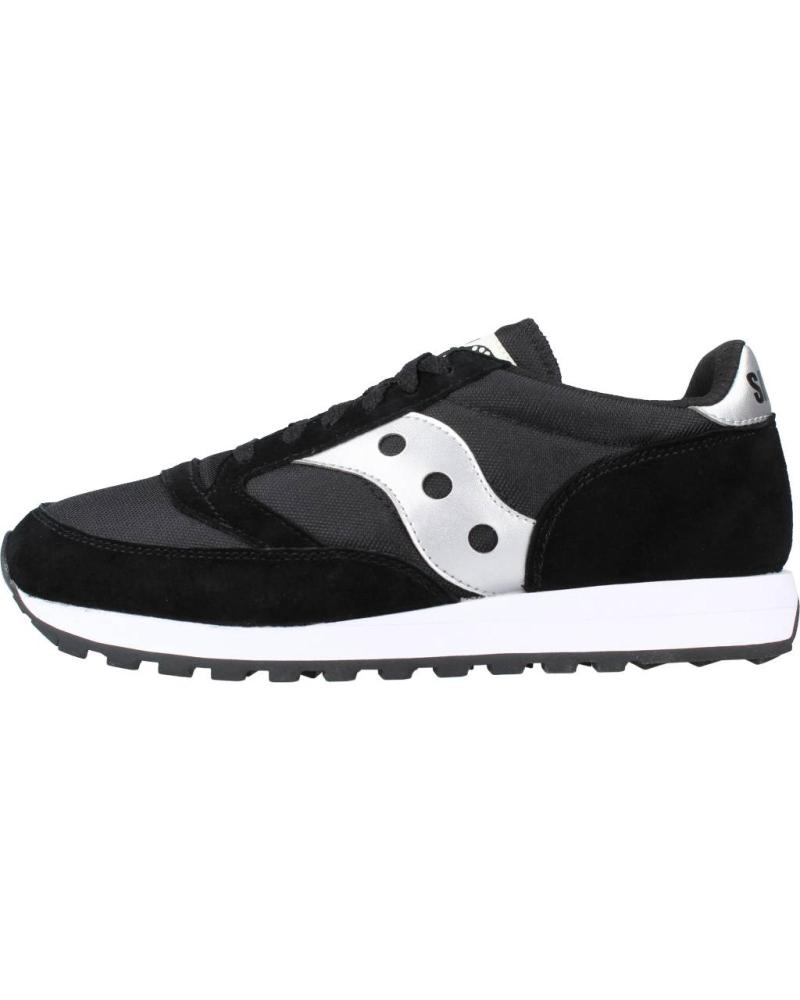 SAUCONY JAZZ 81 - TÊNIS PRETOS E PRATA S70539-2 NEGRO