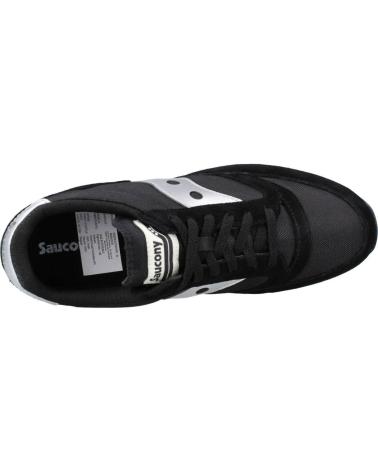 SAUCONY JAZZ 81 - TÊNIS PRETOS E PRATA S70539-2 NEGRO