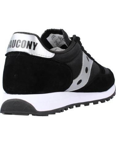 SAUCONY JAZZ 81 - TÊNIS PRETOS E PRATA S70539-2 NEGRO