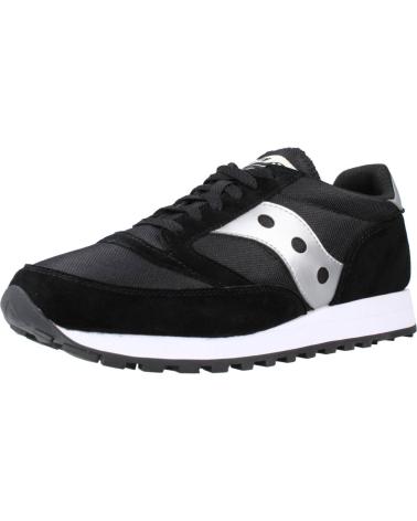 SAUCONY JAZZ 81 - TÊNIS PRETOS E PRATA S70539-2 NEGRO