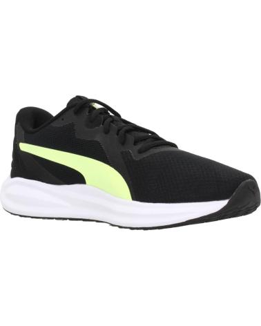 Esportes  de Homem e Mulher e Menino PUMA TWITCH RUNNER 376289 NEGRO-AMARILLO FLUOR NEGRO