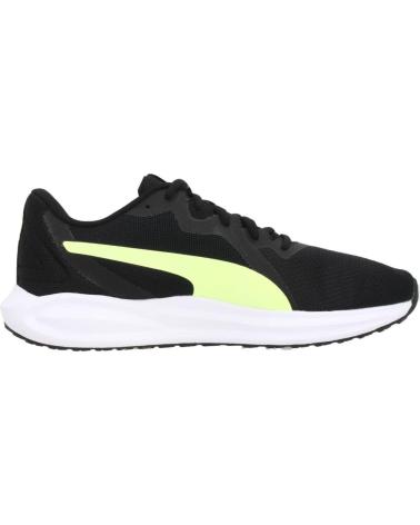 Esportes  de Homem e Mulher e Menino PUMA TWITCH RUNNER 376289 NEGRO-AMARILLO FLUOR NEGRO