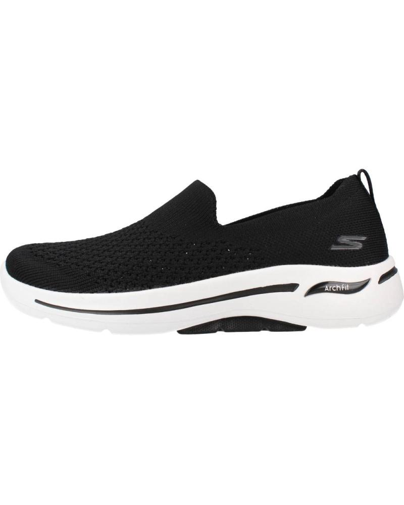 Sapatilhas de Mulher SKECHERS GO WALK ARCH FIT DELORA NEGRO