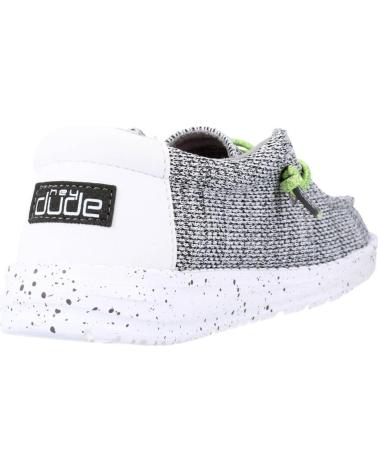 Mocasines de Niño HEY DUDE WALLY YOUTH GRIS