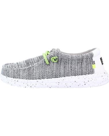 Mocasines de Niño HEY DUDE WALLY YOUTH GRIS
