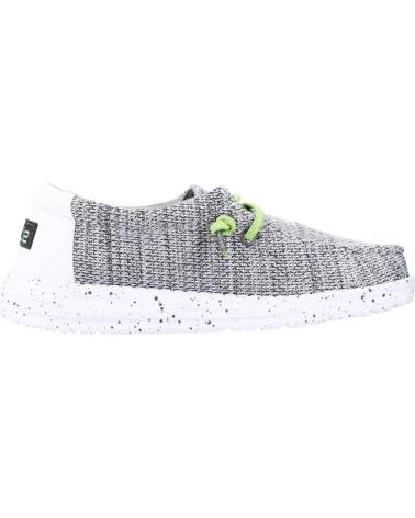 Mocasines de Niño HEY DUDE WALLY YOUTH GRIS
