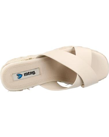 Chaussures compensées pour Femme MTNG 51797M BEIS