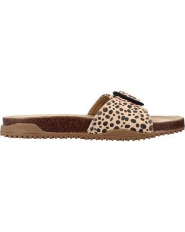 MTNG MUSTANG 51767M ANIMAL PRINT PANTOLETTEN BEIGE ANIMAL PRINT