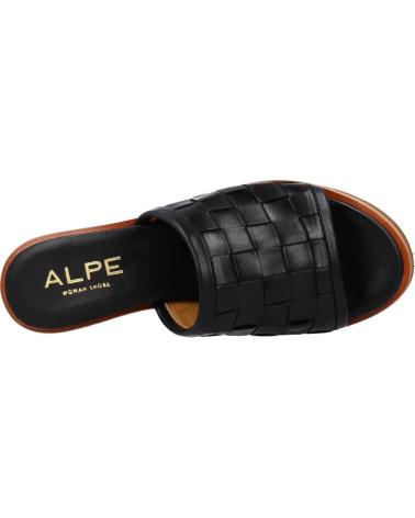 Zuecos de Mujer ALPE 2351 08 NEGRO