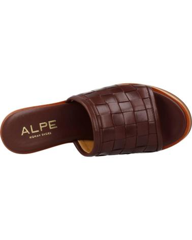 Zuecos de Mujer ALPE 2351 08 MARRON