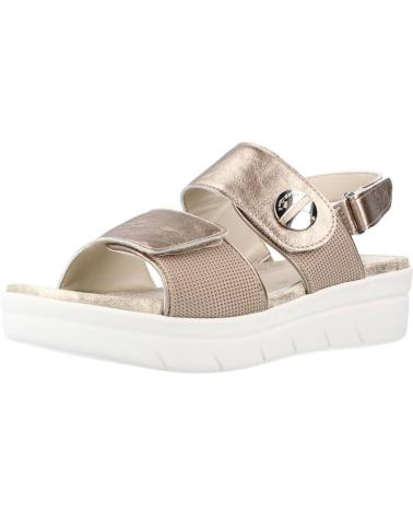 Woman Sandals STONEFLY AQUA III 12 LAMINATED LTH ORO