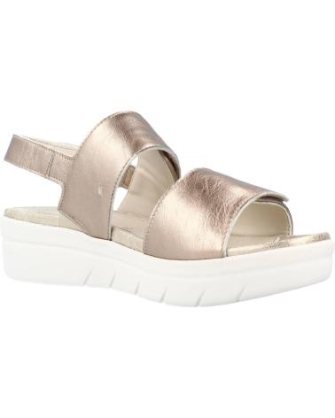 Woman Sandals STONEFLY AQUA III 12 LAMINATED LTH ORO